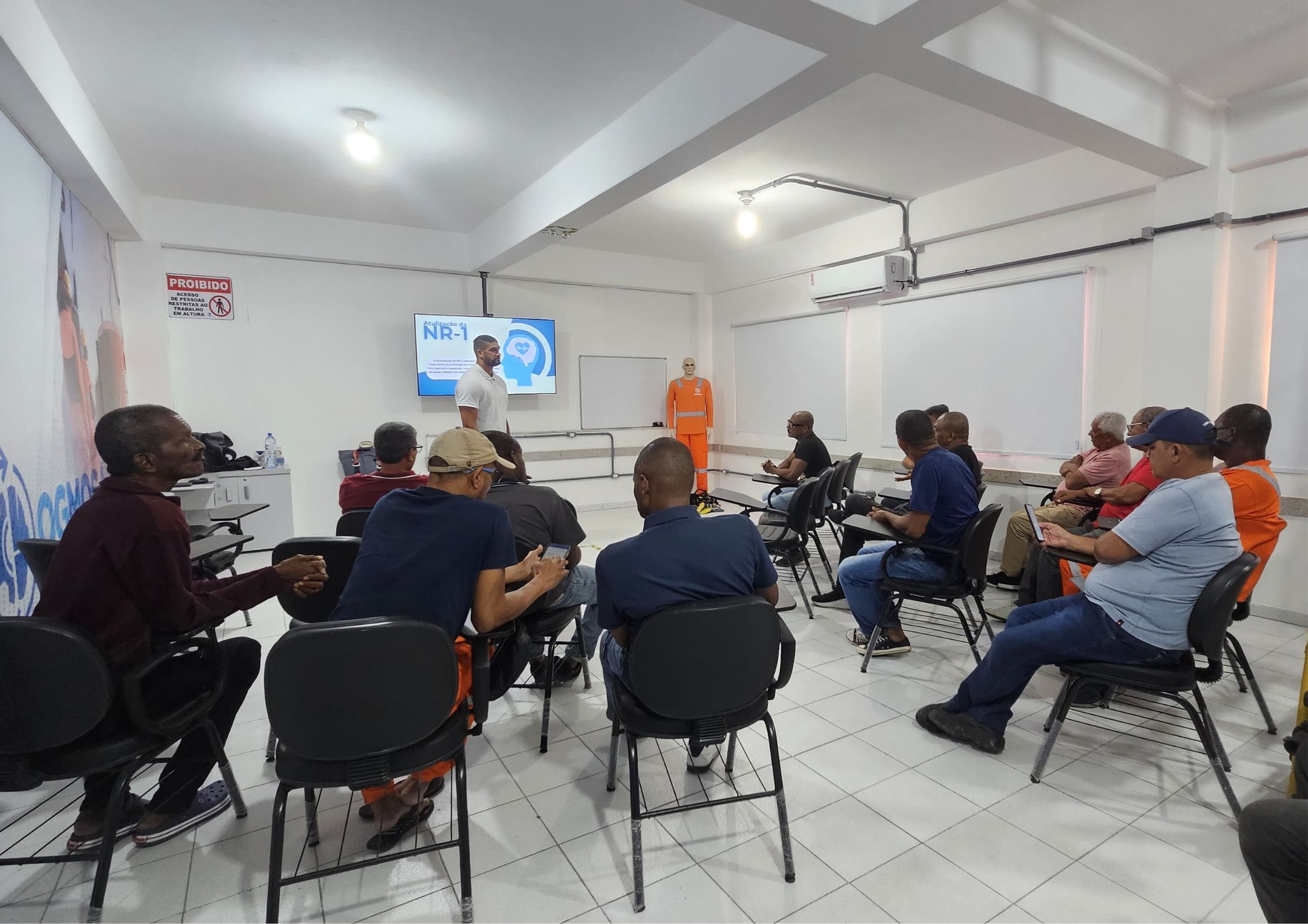 OGMOSA d incio s primeiras turmas de Requalificao em NR-35